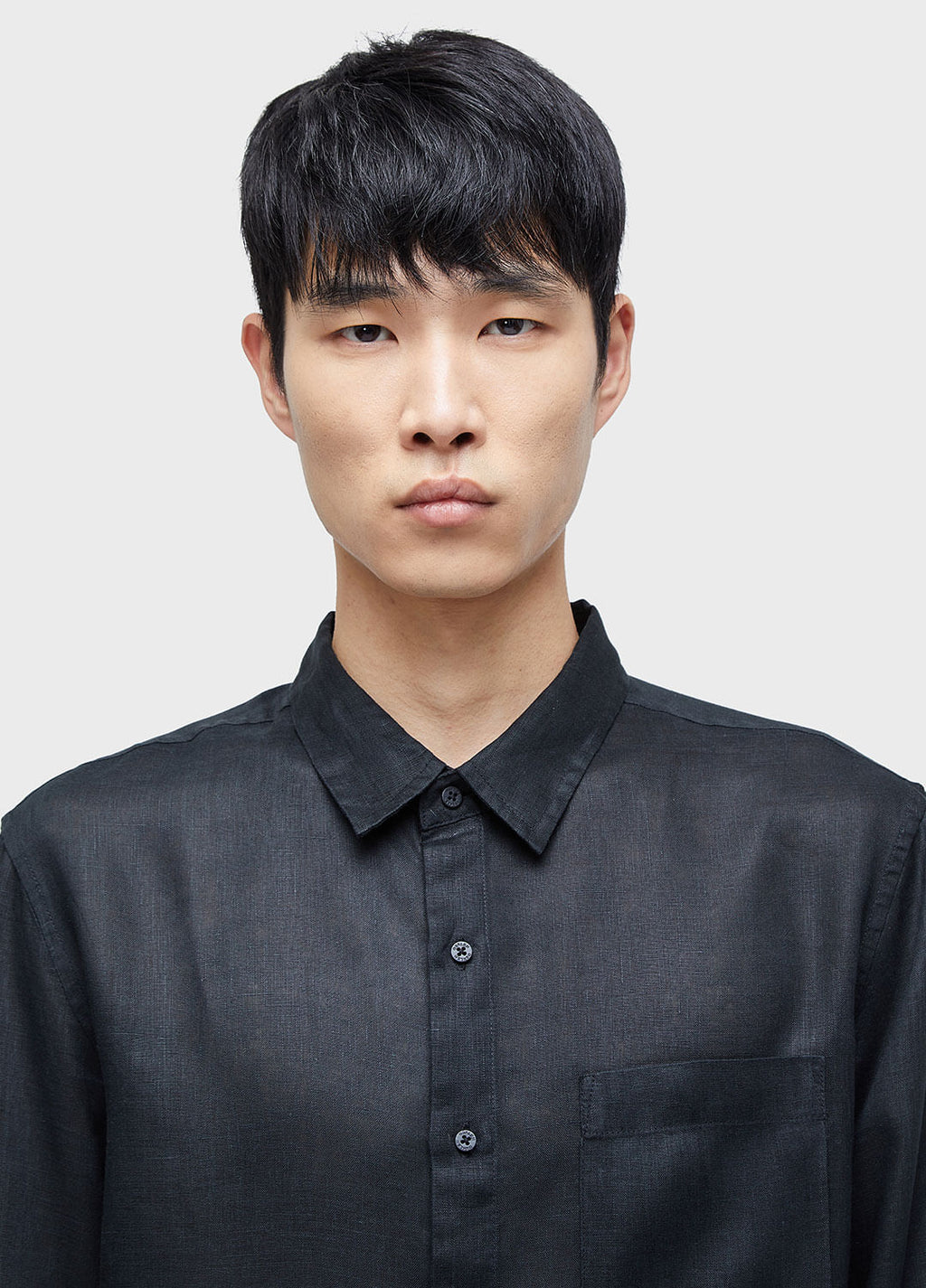 Men's Classic Linen Shirt