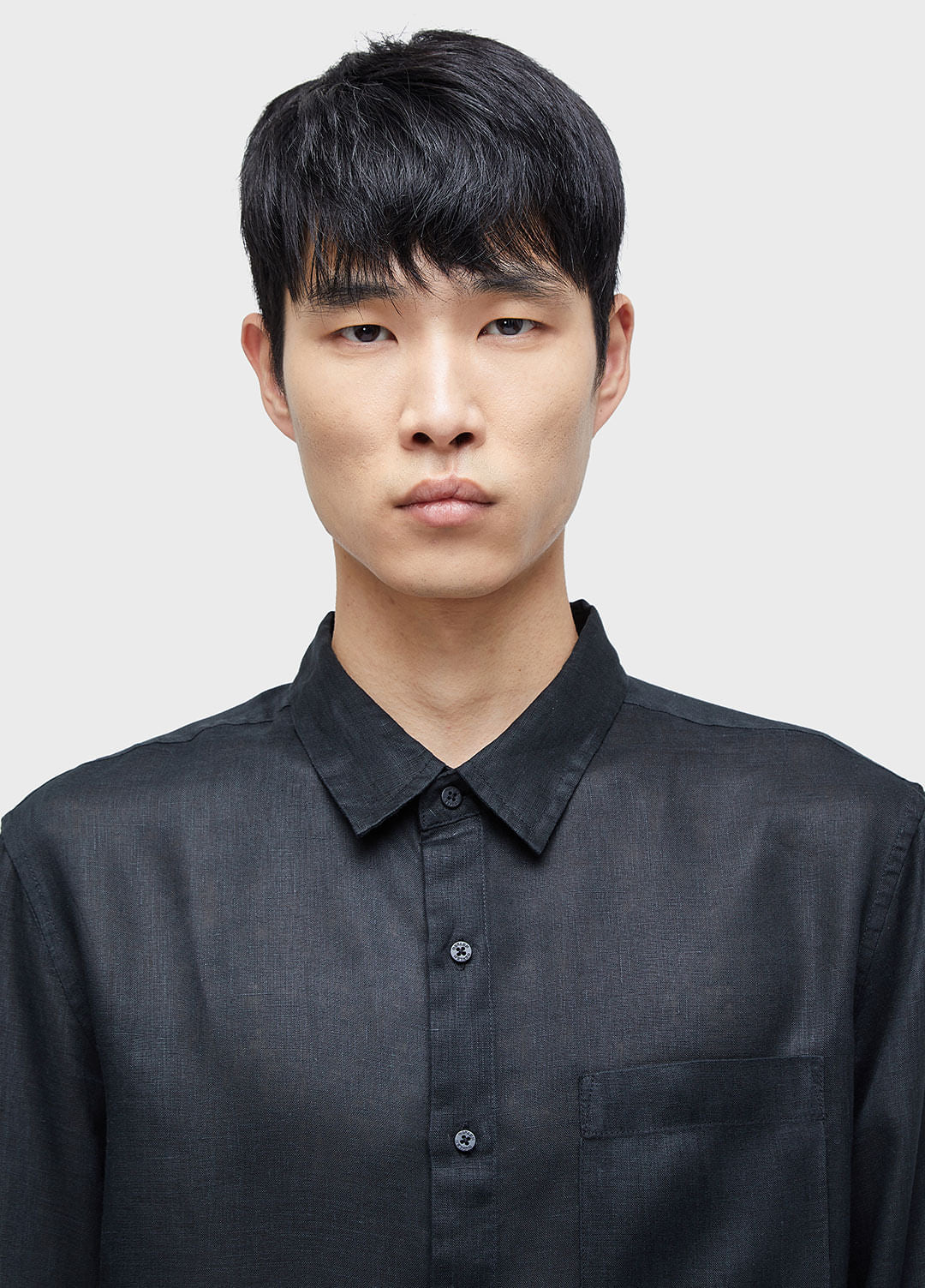 Men's Classic Linen Shirt