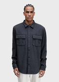 Men's Melange Overshirt