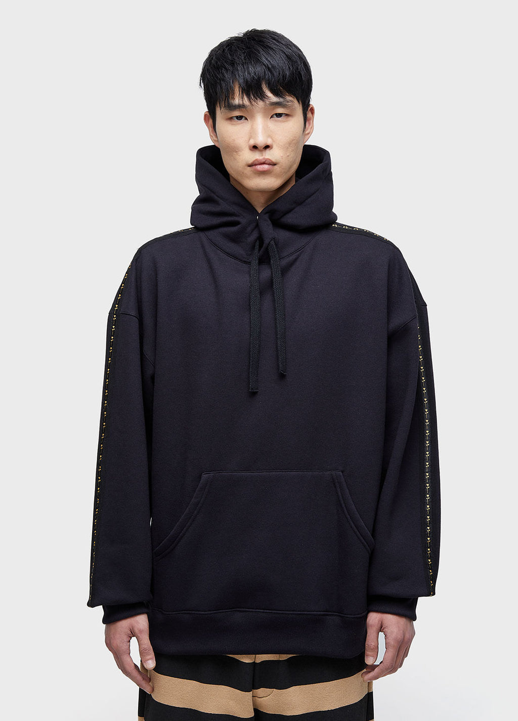 Over Hoodie Roses Sweatshirt